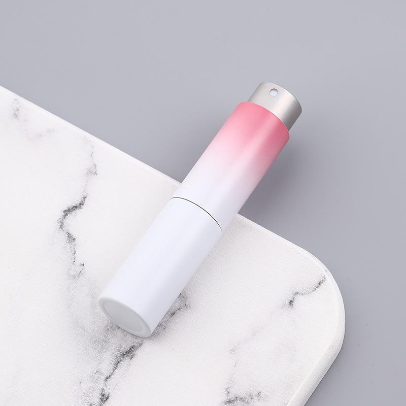 8 мл Градиентная стеклянная выкручивающаяся бутылочка-спрей для духов и косметики