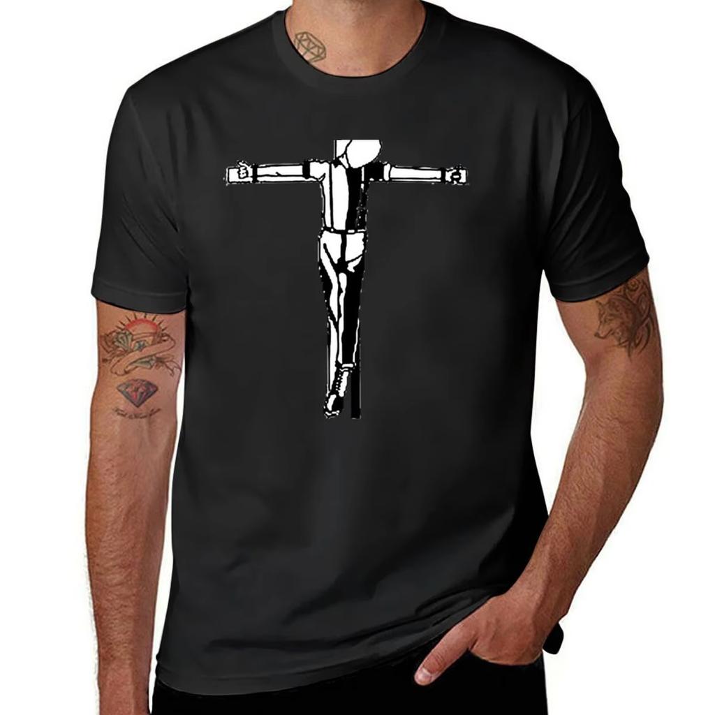 2025 новый Crucified Skinhead Футболка возвышенный животный принт для мальчиков мужские футболки смешные футболки Высокое качество Мягкая и удобная