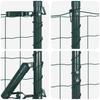 Welded Wire Fence with Concrete Foundation 25 x 1.2 m (W x H)