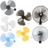 12/16 Inch Lightweight Plastic Fan Blade Household Low Noise Fanner Blade General Accessories for Standing Pedestal Fan