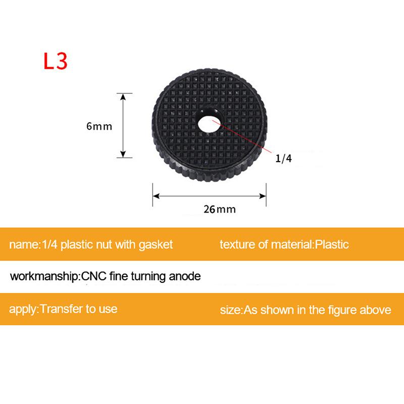 Винт для камеры 1/4 3/8 5/8 дюйма гайка аксессуары для фотографии площадка башмак ручка блокировки адаптер крепления для стойки вспышки для DSLR штатива селфи-палки