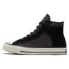 Chuck 70 Crafted Canvas High Storm Wind Unisex Sneakers Grey Black Vintage-White A01785C