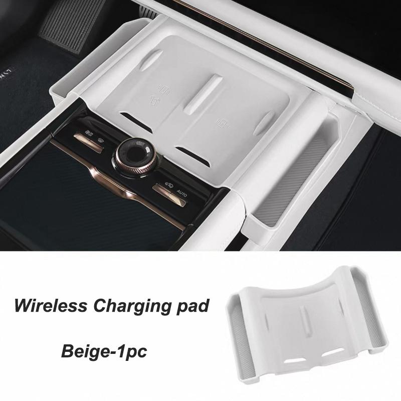 For Lynk&Co 900 2025 Center Console Wireless Charging Pad Mat Anti-scratched Silicone Protective Pad Car Modified Accessories