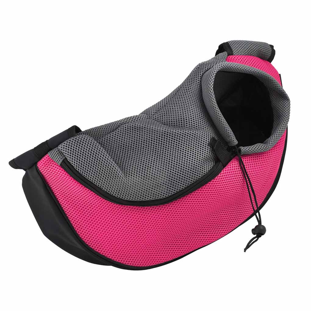 Pet Carrier Backpack Cat Dog Puppy Sling Front Carrier Mesh Travel Shoulder Bag