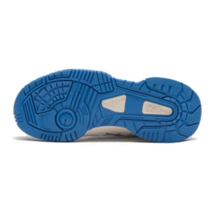 Asics Gel-Spotlyte Удобные Универсальные Низкие Детские Баскетбольные Кроссовки Детские баскетбольные кроссовки Белый Синий 1204A127-101