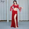 Huayu Women's Belly Dance Performance and Practice Costume - Autumn/Winter 2025