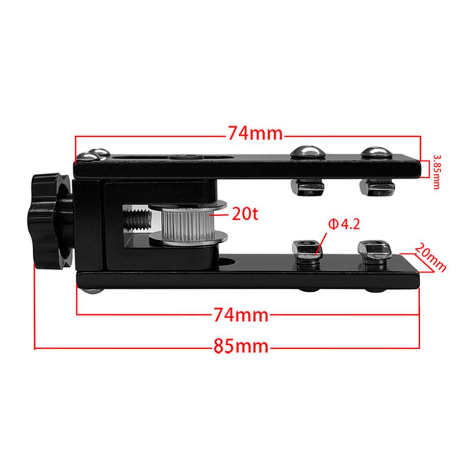 1PC 2020 Profile X-axis Belt Straighten Tensioner For Ender-3 Creality CR-10 CR-10S