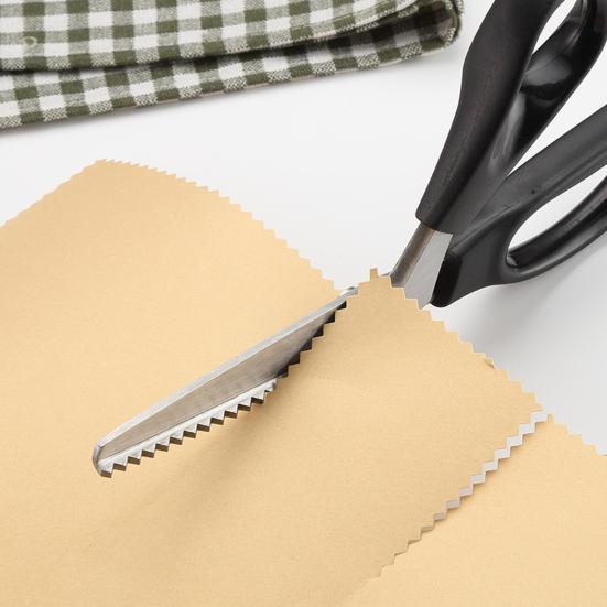 Ножницы зигзаг из нержавеющей стали Многоцелевые портновские ножницы Профессиональные DIY Ножницы для резки ткани Ручные ножницы для шитья