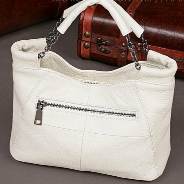 Сумки из натуральной кожи для женщин Сумки через плечо Женская сумка-мессенджер Модная сумка-тоут