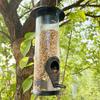 Automatic Bird Feeder Transparent Bird Feeding Bowl Bird Hanging Food Dispenser  Hummingbird