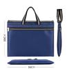 Сумка для ноутбука и документов большой вместимости из ткани Оксфорд - Двухслойный деловой портфель