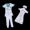 2 шт./комплект микс стиль доктор медсестра костюм сцена косплей одежда для кукольного дома