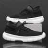 Men's shoes summer new fly-woven mesh breathable mesh shoes men's running thick-soled lightweight casual sports shoes