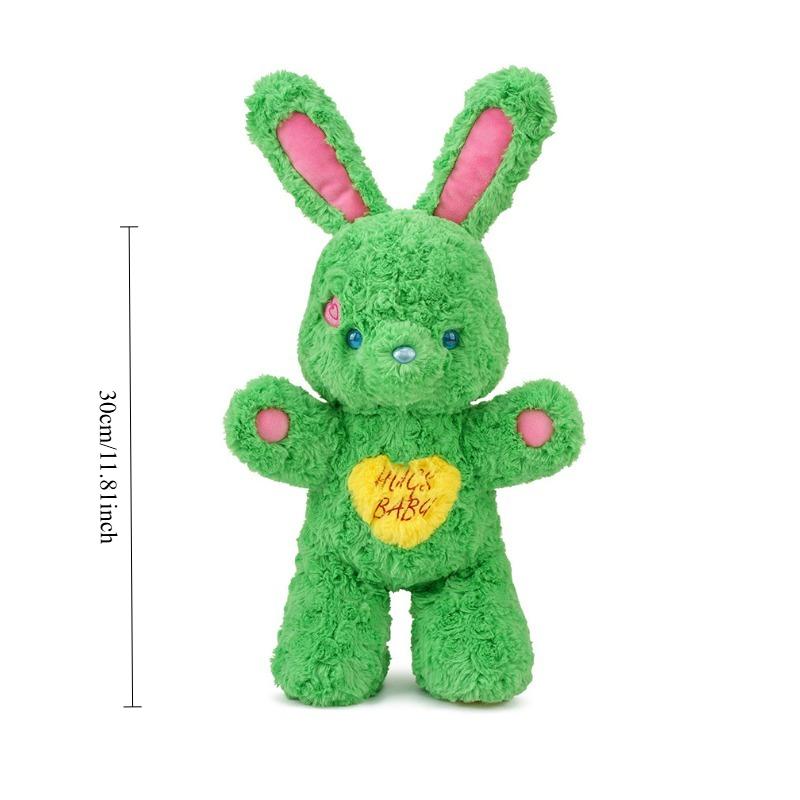 День Святого Валентина Пасхальный Кролик Мягкая Обнимательная Плюшевая Игрушка Медведь с Пушистой Шерстью Очаровательный Сердечко Мягкая Игрушка Кролик Романтический Подарок