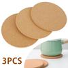 Cork Pot Holder Heat Resistant Round Pans Stands Pad Coasters Worktop Saver Mats Cork Pot Holder Cork Pot Stands Pan Stand Pad