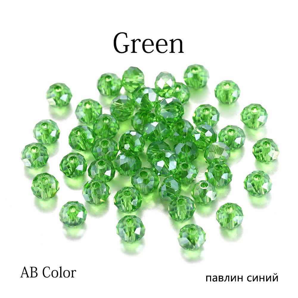 70-300 шт. 3/4/6/8 мм полупрозрачные чешские хрустальные стеклянные бусины граненые красочные бусины-разделители для DIY браслетов принадлежности для изготовления ювелирных изделий