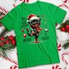 Funny Mens and Womens Cat Christmas T-Shirt Tee #MC