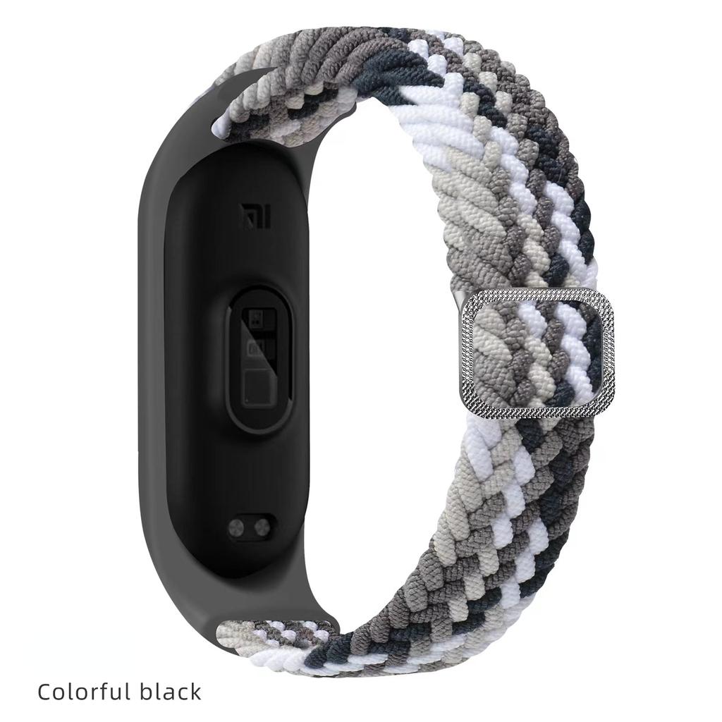 NEW Nylon Loop For Xiaomi Mi Band 7 Nfc Smartwatch Wristband Sports Miband7 Correa Replacement Bracelet Smart Band 6 5 4 3 Strap