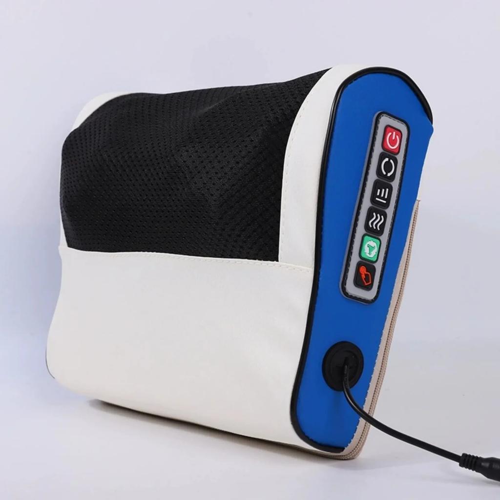 2025 New Electric Massager Pillow With Infrared Heat Deep Tissue Kneading Pain Relief For Neck Back Shoulder Leg Massager