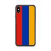 Coque iPhone - Arménie - Drapeau - Souple - Multicolore - Compatible iPhone XS Max