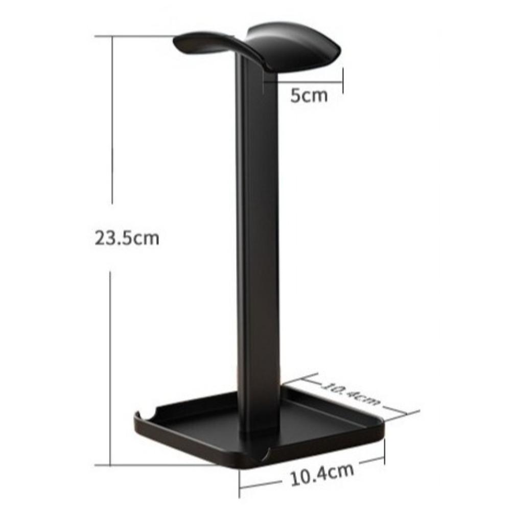 With Storage Tray Over Ear Headset Stand Detachable Earphone Display Rack  Space Saving