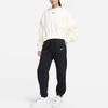 Nike Sportswear Phoenix Fleece Logo Embroidered Comfortable Cuffed Fleece Joggers Women Joggers Black FZ5996-010