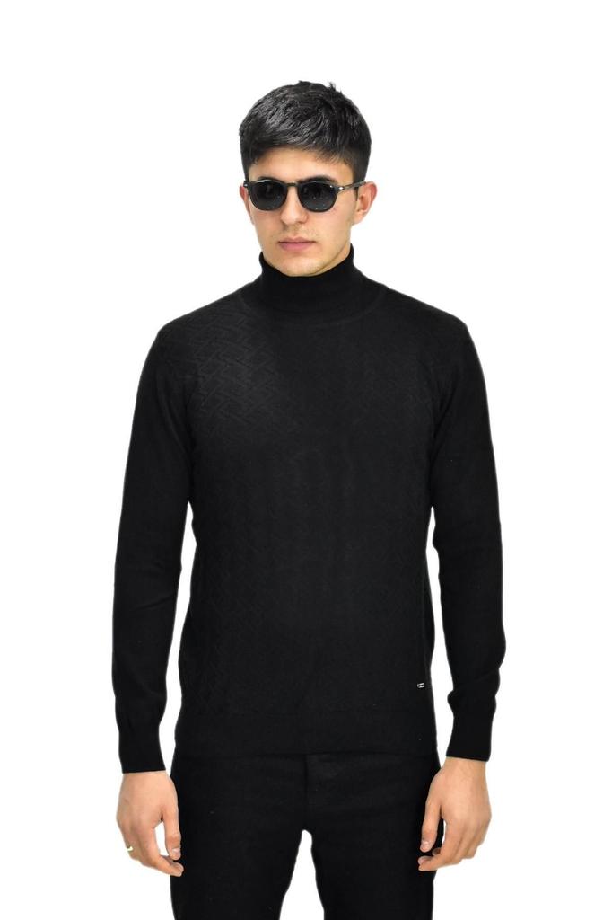 Men's Plus Size Plus Size Sweater Men's Sports Turtleneck Sweater R22507 Bgl-St03177