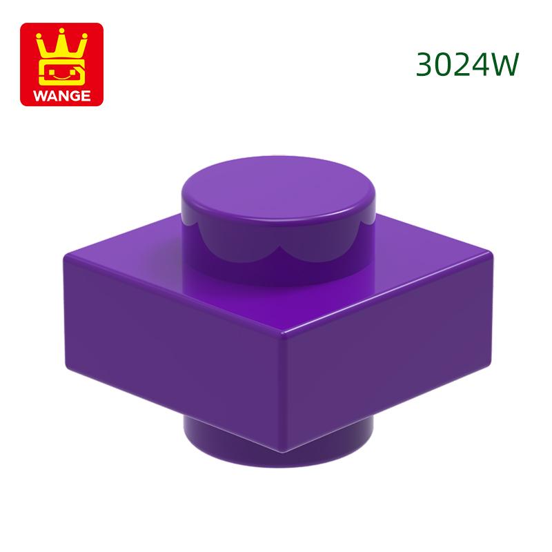 549Pcs/lot 3024W 1x1 Double Cylinder Brick Moc Colour Accessories Works With featuring Block DIY Children's Toy S1355