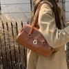 Новая осенне-зимняя корейская сумка Ins Niche Underarm Bag Texture Casual Retro Light Luxury Handbag Bag для женщин