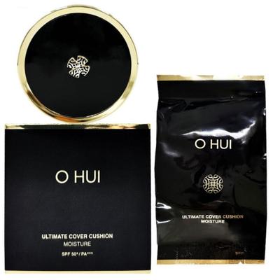 Ultimate Cover Lifting Cushion Foundation Original 15 г + сменный блок 15 г, нет. 02 Медово-бежевый, 1 комплект