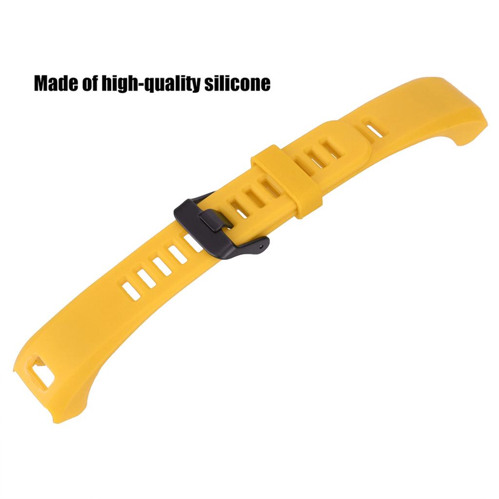 Replacement Silicone Sport Bracelet Wrist Strap Wristband For Vivosmart HR (White)