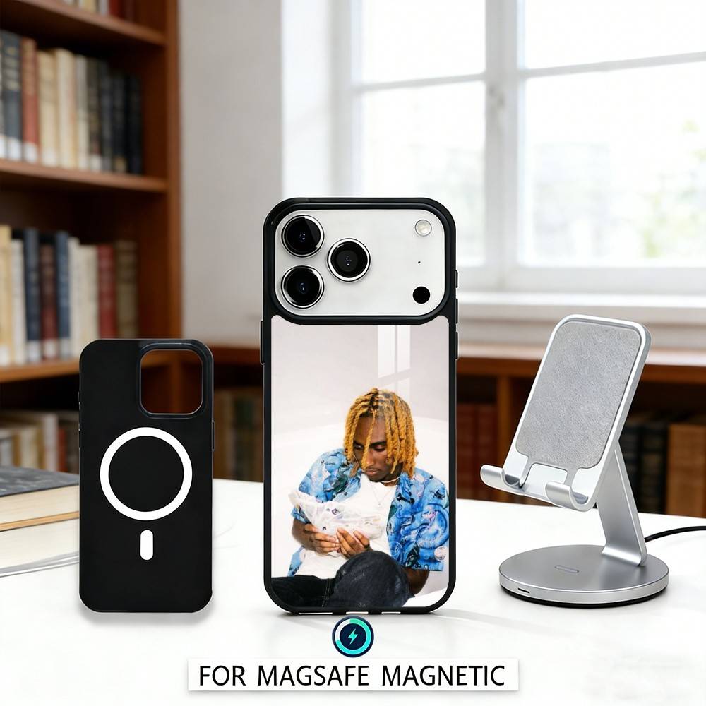 O-OsamaSon R-Rapper Phone Case For iPhone 17,16,15,14,13,12,Pro,Max For Magsafe Magnetic Wireless Charging