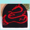 Animal Dragon Pattern Knitted Cap Cold Breathable And Fashionable Hat Gift