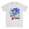 Knuckles The Echidna Shadow The Hedgehog Mens T Shirts  Funny Tee Shirt Short Sleeve Round Neck TShirts Cotton Party Clothing