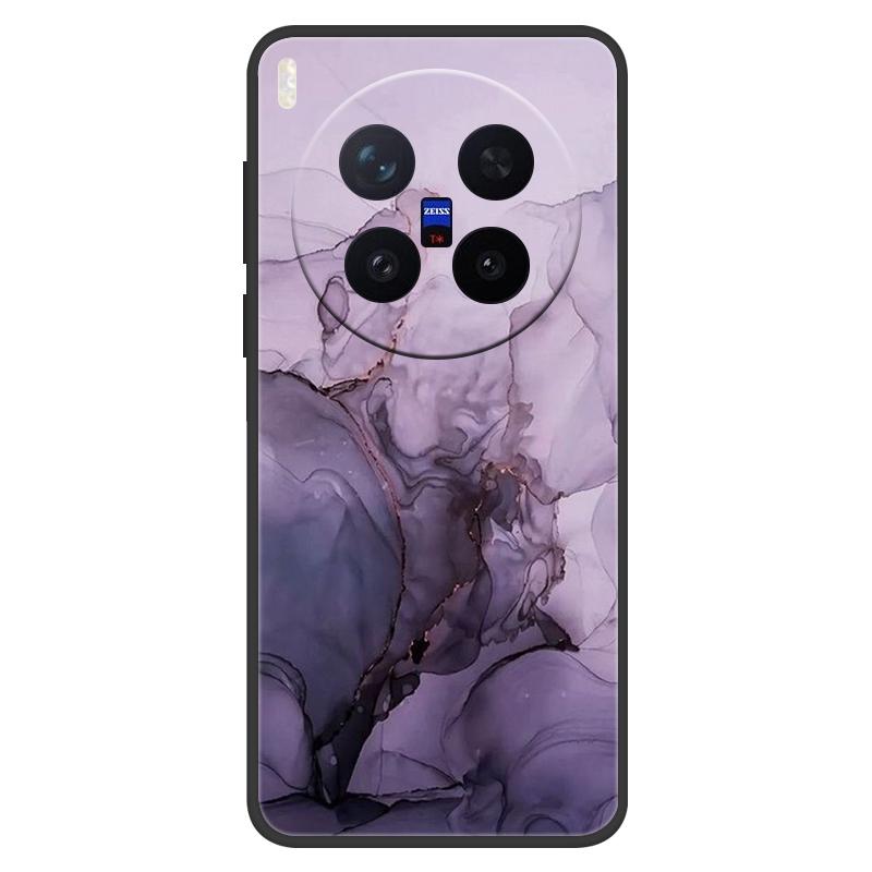 Для VIVO X300 Pro Чехол Мраморный Расписной Мягкий Матовый Силиконовый Чехол на Заднюю Панель Для Vivo X300 Полная Защита Чехол для Телефона X 300 X300 PRO