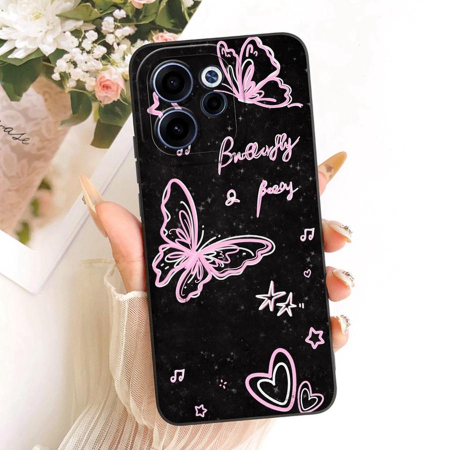 Чехол для OPPO Reno 15F reno15 F 5G CPH2801 Эстетичный Роскошный Милый Кролик Силиконовый Чехол для Телефона OPPO Reno15 5G Мягкая Крышка