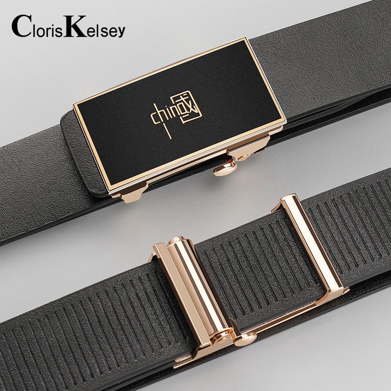 Мужской ремень Cloris Kelsey Toothless с автоматической пряжкой, повседневный