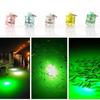 Fish Trap Light Mini Cylindrical LED Three Color Flashing Fishing Lamp for Angling
