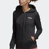 adidas Тренировочная куртка с капюшоном унисекс верхняя одежда черный DP2414
