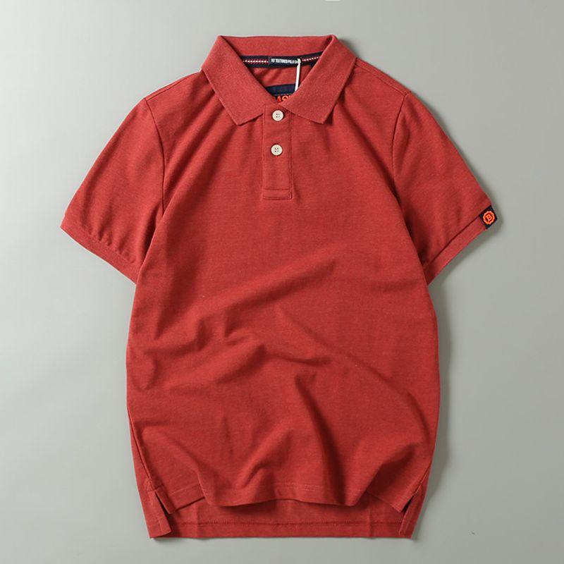 Foreign Trade Export Embroidery Summer Casual Short Sleeve Polo Shirt