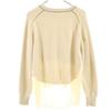 Chloe Cashmere Long Sleeve Knit XS Beige Sweater Women Used