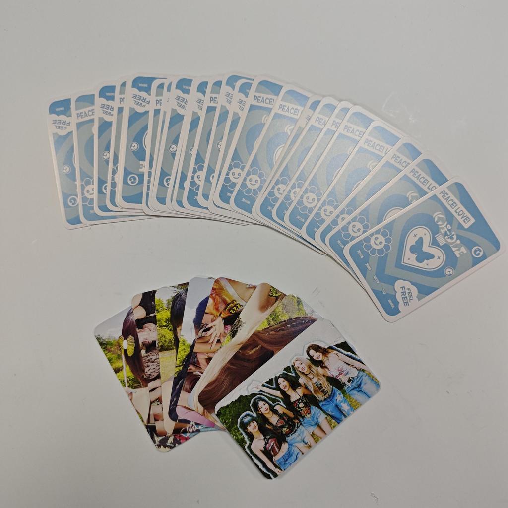 (G)I-DLE Игровые карты 112шт,в подарок 8шт карточек