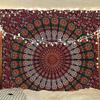 Indian Hippie Bohemian Psychedelic Mandala Wall Hanging Bedding Tapestry