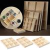Stand Jewelry Display Pallet Storage Wooden Box Flowerpot Wood Tray Bonsai Holder Desktop Organizer