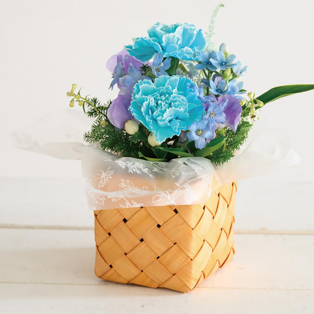 Heads Basket W110 X D110 X H105mm TS 6 Pieces Natural Wood Basket HEADS WQU-BKTS