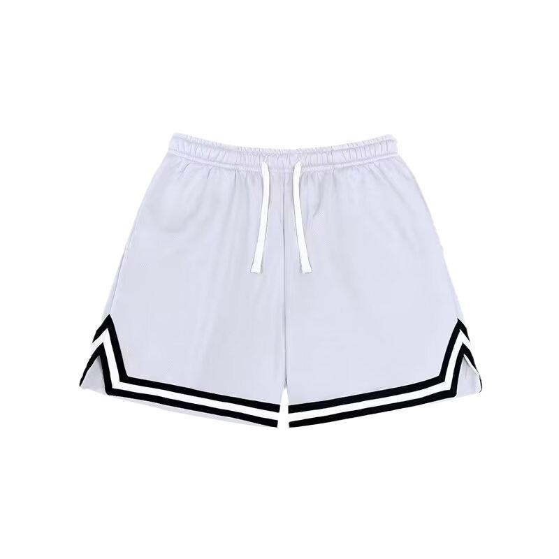 Men's Trendy Quick-Dry Ice Silk Basketball Shorts - Lightweight, Loose, Casual Summer Sportswear