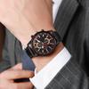 Luxury Mens Sports Wristwatch Business Fashion Casual Leather Analog Quartz Watch Men Clock Gift Relogios Masculino Reloj Hombre