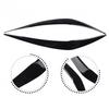 100% New And High Quality Headlight Eyelids ABS Black