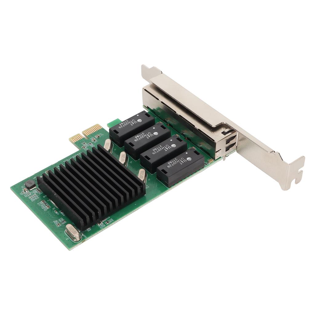 Сетевая карта PCIe 4 порта 1000 Мбит/с передача PCI Express 1.1 Gigabit Ethernet карта для сервера