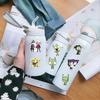 50pcs Invader Zim Stickers Funny Cartoon Anime Stickers for Kids Journal,Cute Aesthetic Cartoon Vinyl Waterproof Decals for Water Bottle Skateboard La